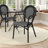Connally All-Weather Commercial Stacking Paris Chair with Metal Frame-682121594