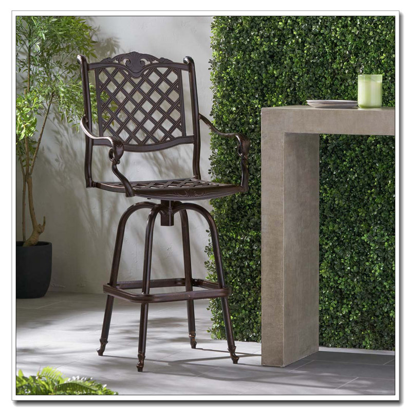 Cast Aluminium Bar Stools