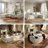 108Inch Highresilience Boneless Sponge Sofa With 30 Density, Doublelayer Cloudlike Cushions, Multiple Combination Options, No Installation Required/ Offwhite-1804584453
