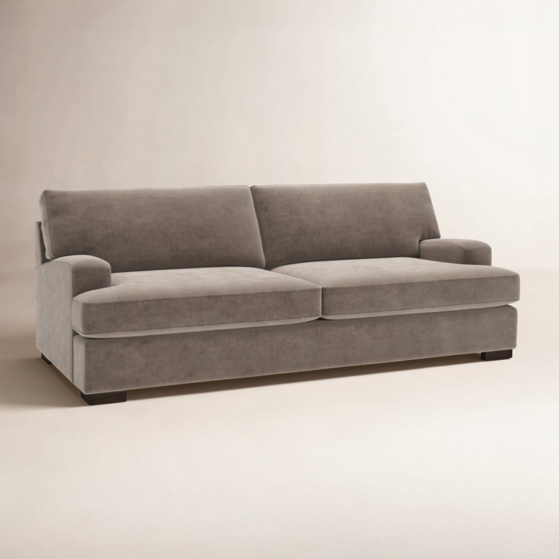 Brooklyn 93'' Sofa, Andrew Driftwood Performance Chenille