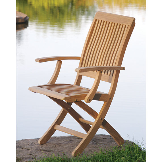 Monterey Outdoor Dining Armchair, Canvas Canvas Sunbrella® Canvas