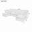 Brodrick 124.4" Sectional Modular Sofa-794611561