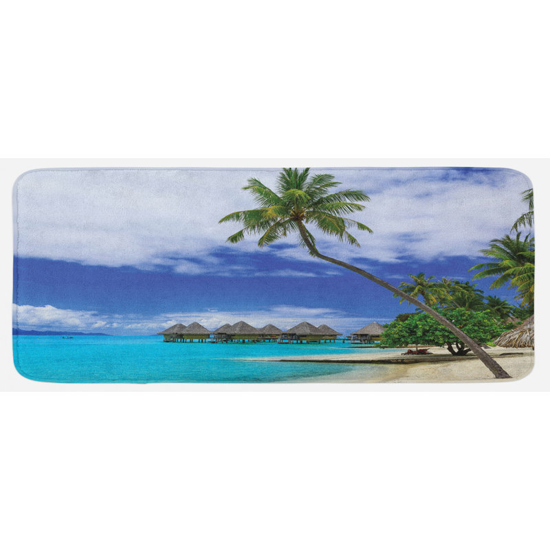 Tapis de cuisine tropical
