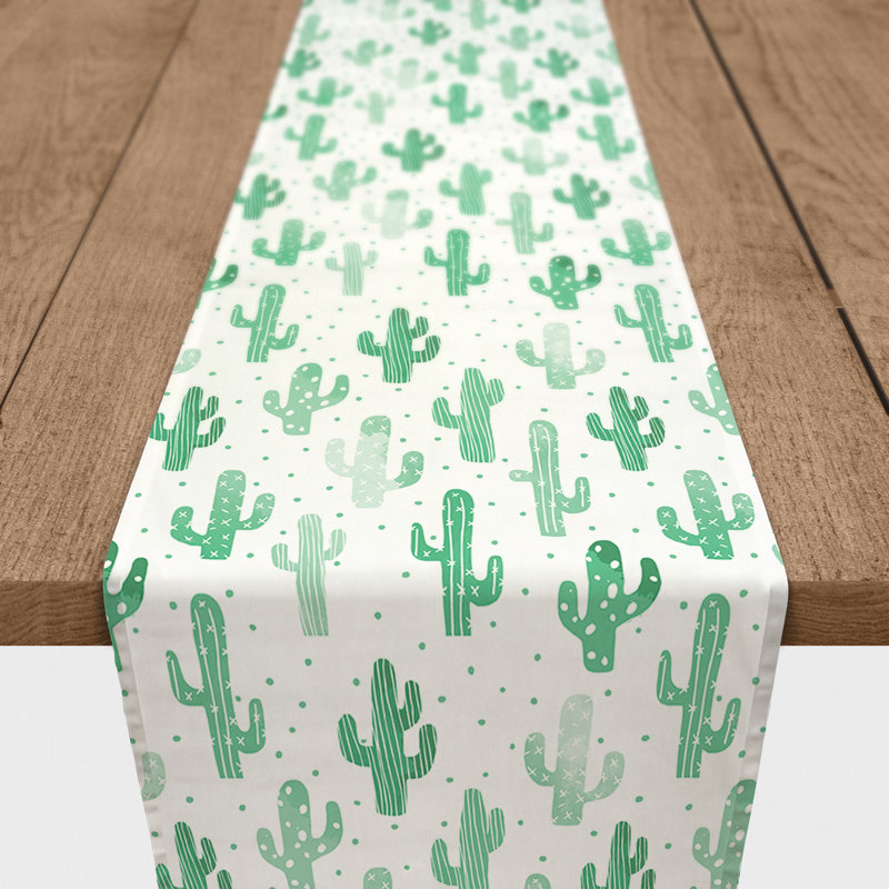 Byerley Rectangle Polyester Table Runner, 90" x 16"