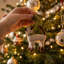 Siamese Cat Christmas Holiday Shaped Ornament