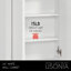 Through Lines Wall Mounted Bathroom Wall Cabinet-1158969318
