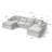 137.79'' Wide Upholstered Sectional