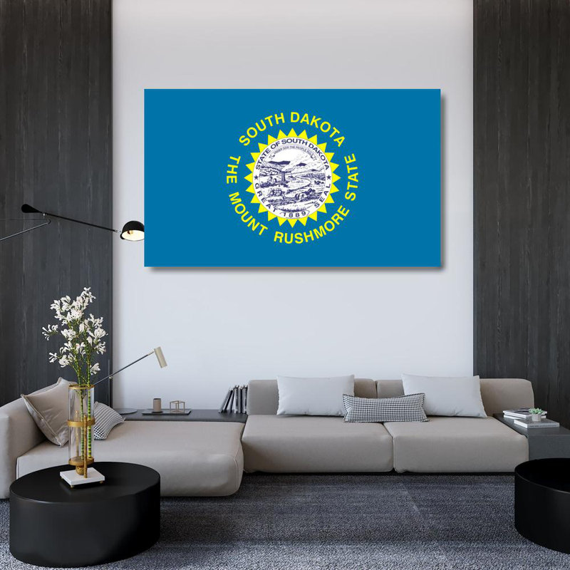 South Dakota State, H 29 po x l 48 po