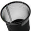 Porte-stylos en maille métallique Mind Reader et accessoires, organisateur de bureau pour le bureau, le maquillage ou la cuisine, ensemble de 3, noir