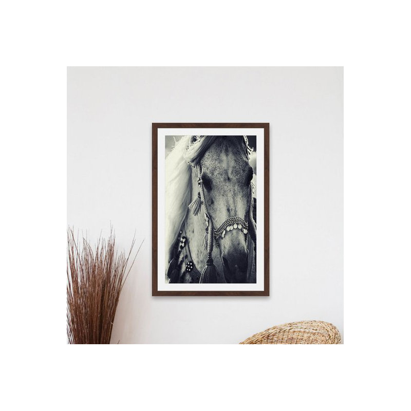 Melanie Snowhite - Single Picture Frame Print, 61cm H x 41cm W x 3.81cm D