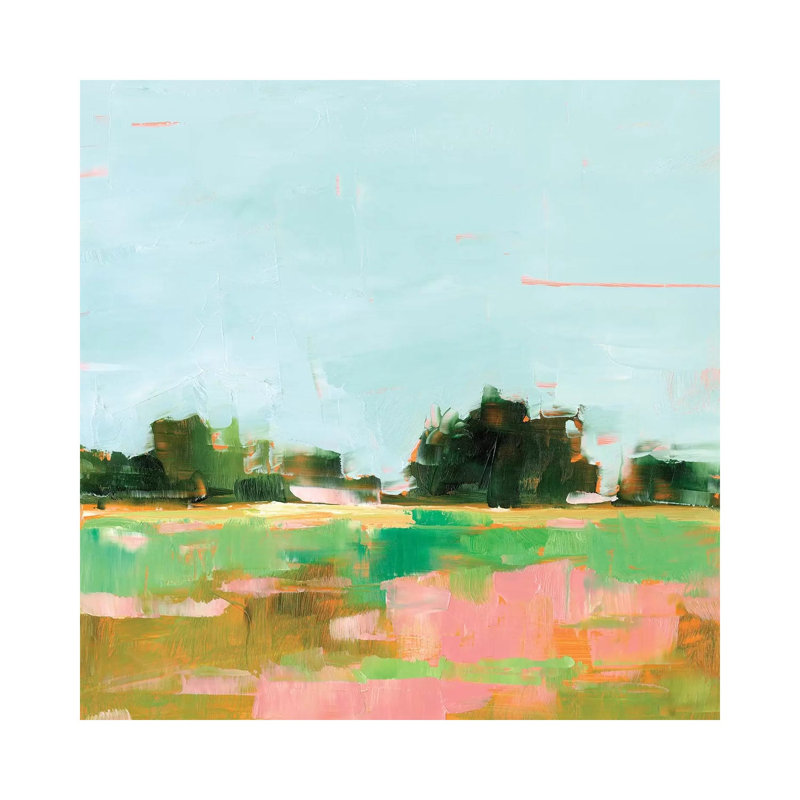 Summer Glow I by Ethan Harper - Wrapped Canvas Painting, 30.48cm H x 30.48cm W 1.9cm D