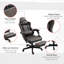 Fauteuil inclinable en polyuréthane brun avec éponge, rangement réglable, siège pivotant et siège inclinable