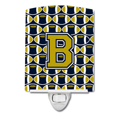 Football Ceramic Night Light