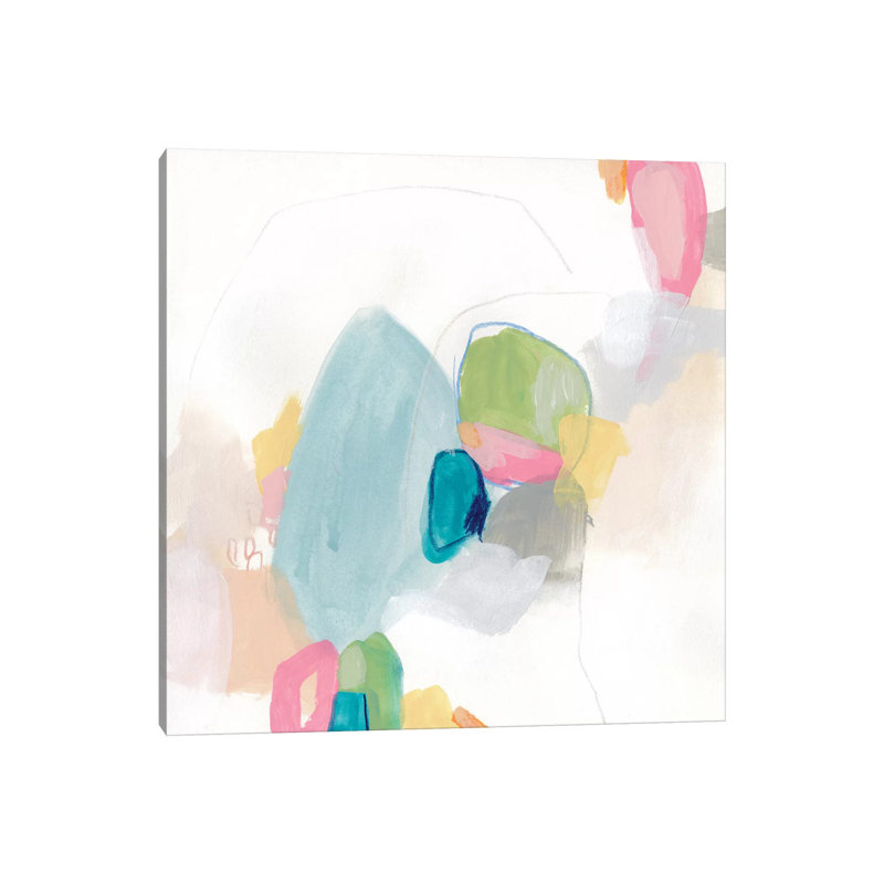 Candy Jacket II by June Erica Vess - Wrapped Canvas Gallery-Wrapped Canvas Giclée, 93.98cm H x 93.98cm W