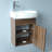 Detjon 17'' Single Bathroom Vanity with Ceramic Top-1575921829