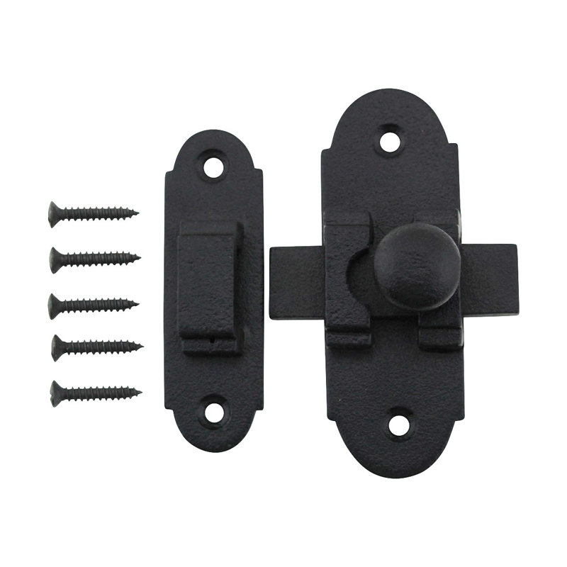 Wrought Iron Cabinet Slide Latch