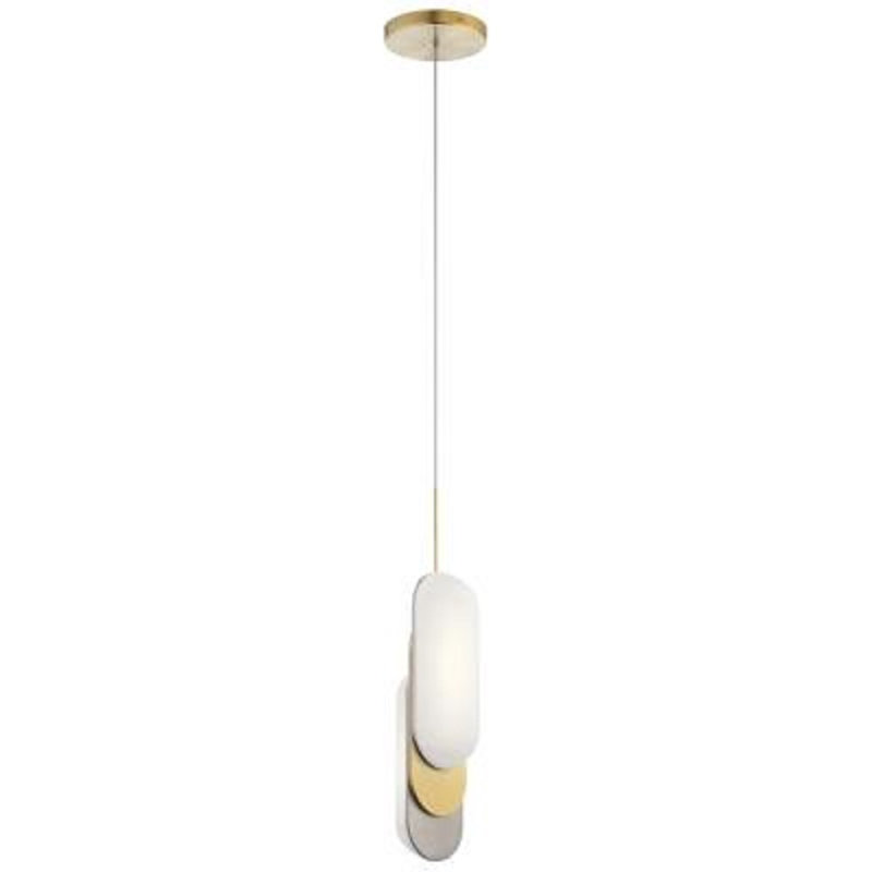 2 - Light Gold LED Unique/Statement Pendant