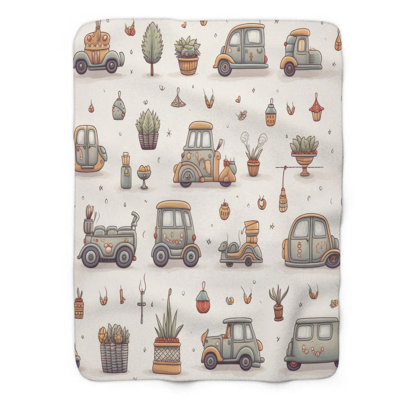 Little Driving - 1 Piece Premium Blanket