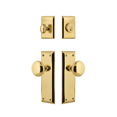 Nostalgic Warehouse New York Entry Set with New York Knob