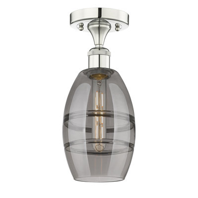 Plafonnier semi-encastré 1 lumière Edison - Abiagael