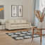 Ensemble de canapé et chaise en cuir Bayerl-348053132
