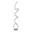 Vera 147 H cm Chrome Novelty Floor Lamp