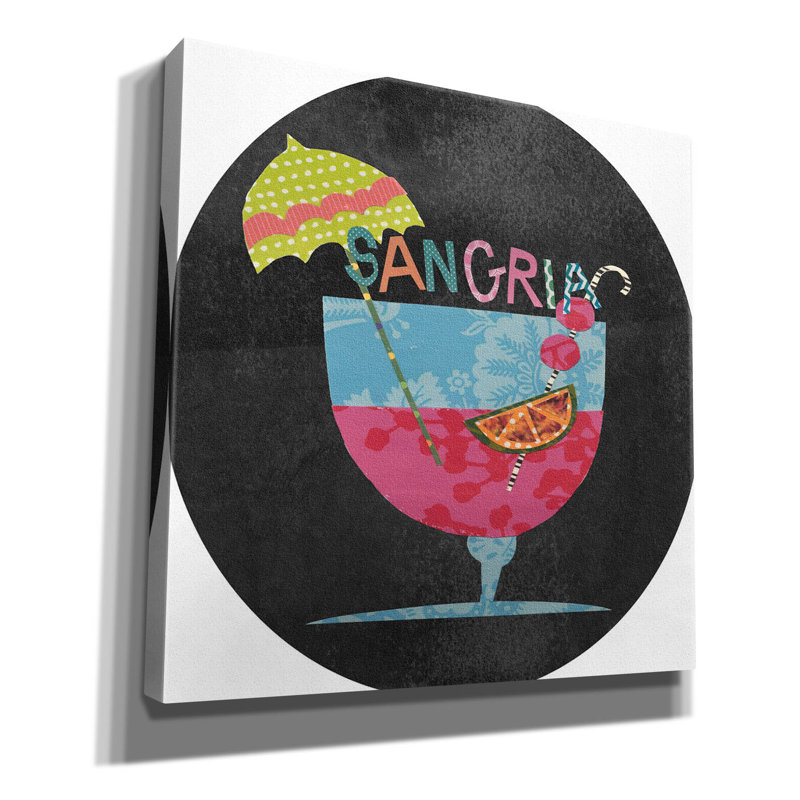 «Mix Me A Drink Collection C» par Regina Moore, H 12 po x l 12 po x P 0,75 po