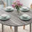 Koryun Pine Round Solid Wood Base Dining Table-1748626593
