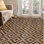Reversible Mats, Plastic Straw Rug, Modern Area Rug, Large Floor Mat And Rug For Outdoors, RV, Patio, Backyard, Deck, Picnic, Beach, Trailer, Camping, Black & Brown, 5' X 8'