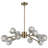 Quaseem Glass LED Flush Mount-853253386
