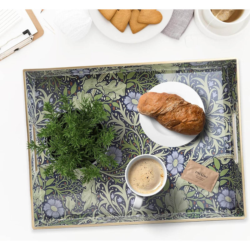 Plastic Serving Tray With Handles