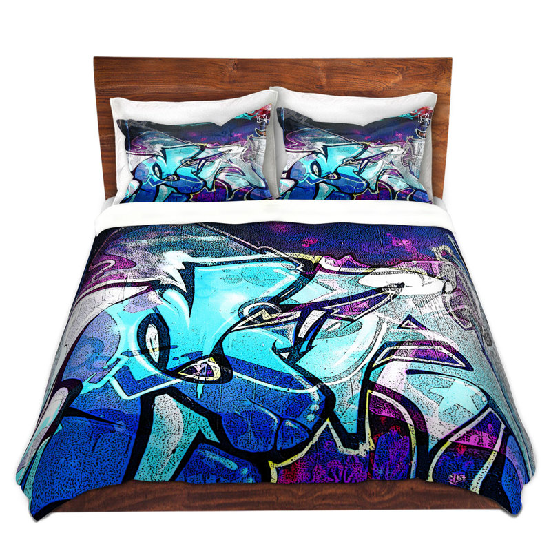 Polyester Duvet Cover, King Duvet Cover + 2 King Shams