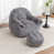 Gray Faux Fur