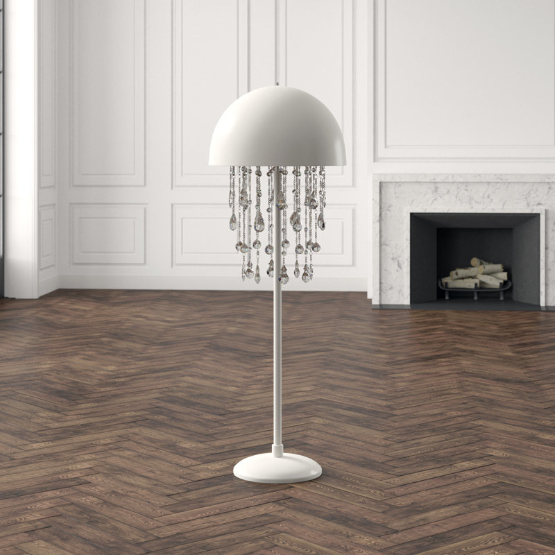 Tracey Boyd Floor Lamp, White