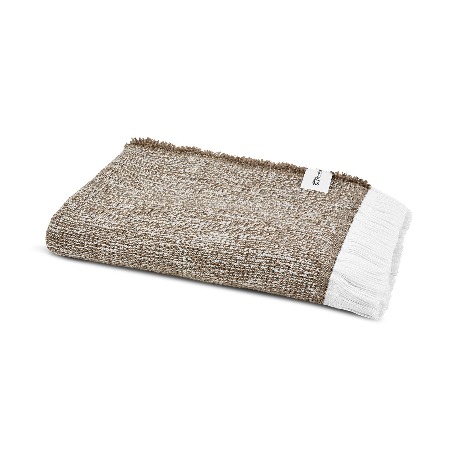 Sunbrella Wylene Indoor/Outdoor Performance Throw Blanket, Latte