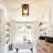 Briannalee Glass Semi Flush Mount