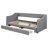 Twin XL To Upholstered Daybed With Two Drawers