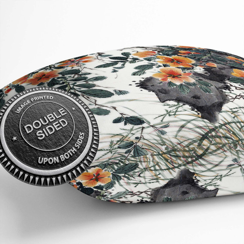 Square Throw Cushion, 40cm H x 40cm W x 15cm D