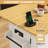 59" Rolling Mobile Kitchen Cart With Drop Leaf & Hidden Trash Storage Cabinet, Kitchen Island Table On Wheels With Drawer And Storage Cabinet, Towel Rack & Power Outlet For Kitchen-1566828395