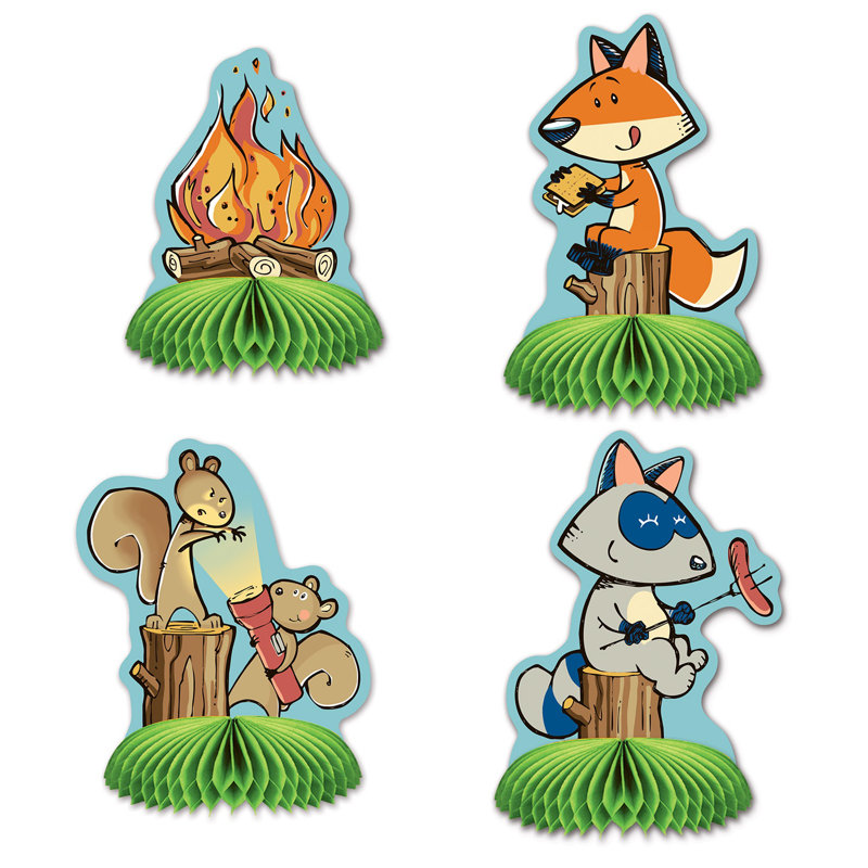 Mini centres de table Woodland Friends