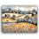«Golden Autumn Countryside», art mural sur toile tendue