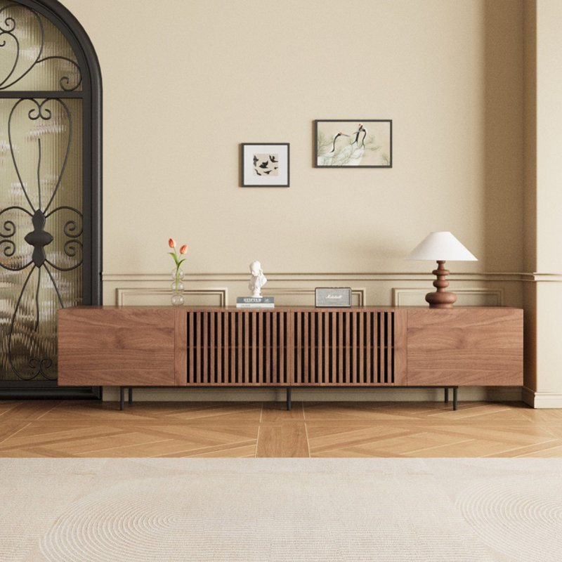 Meuble télé Kleitos, 94.48", Noyer