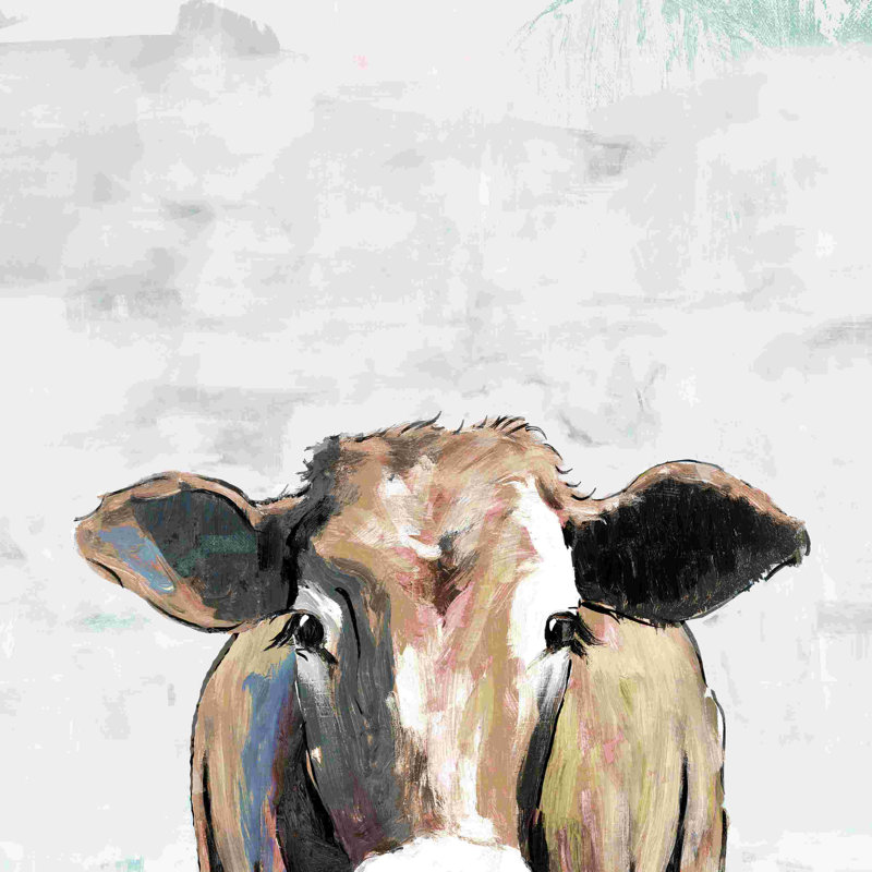 À la ferme, H 12 po x l 12 po, Non, Toile tendue