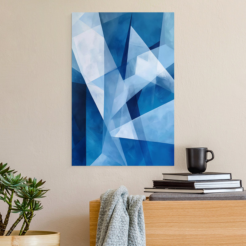 ABSTRACT Series XCII - Impression sur toile seulement - NON CADRE, H 48 po x l 32 po