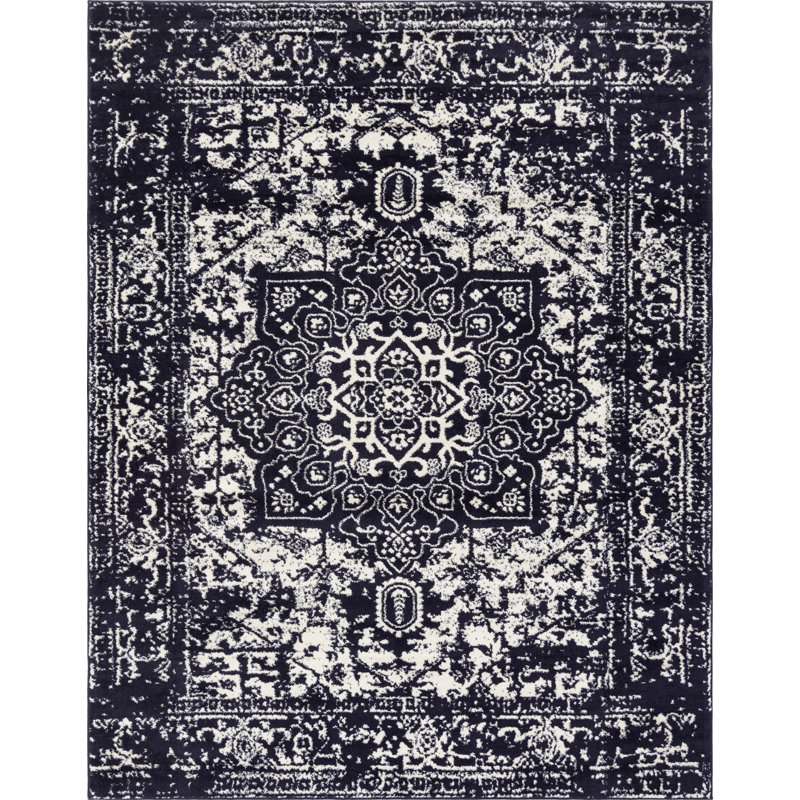 Javert Oriental Indoor Rug, Rectangle 7'10" x 10'