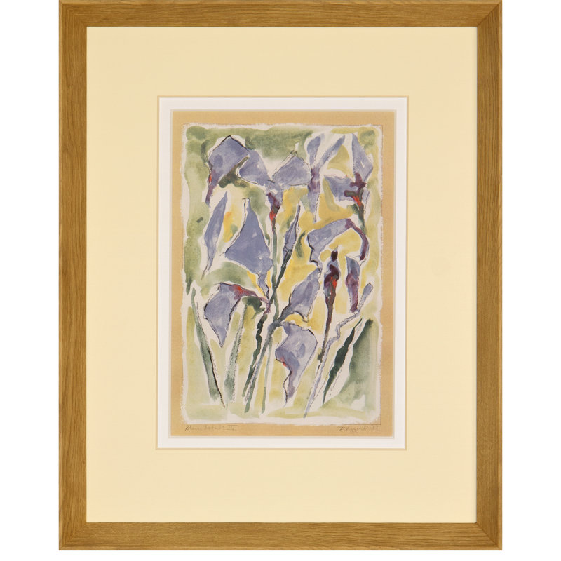 Blue Petals IV Print