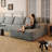 Modern Minimalist Upholstered Boneless Cloud Sectional Sofa Couches for Living Room, Deep Seat Corner Couch, No Assembly Required-1740489307-1740489306-1740489301