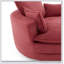 Upholstered Swivel Accent Chair-1351914157