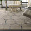 Maitland Geometric Area Rug in Beige-206725231
