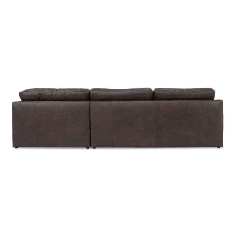 Thurlow Leather Modular 3 - Piece Sectional, Right Hand Facing